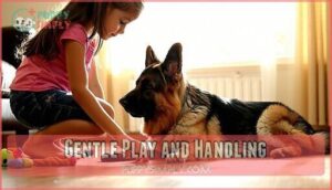 gentle play and handling