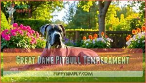 great dane pitbull temperament