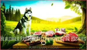 healthier protein alternatives for huskies