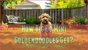 how big do mini goldendoodles get