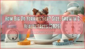 how big do yorkies get how big do yorkies get