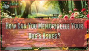 how can you memorialize your dog’s ashes