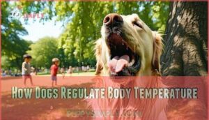 how dogs regulate body temperature