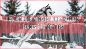 how high can huskies jump how high can huskies jump