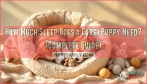 how much sleep does a corgi puppy need