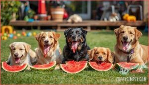 how much watermelon can dogs eat