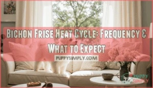 how often does a bichon frise go into heat