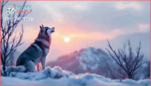 huskies communicate differently