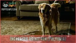 increased urination (polyuria)