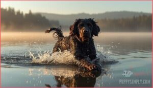 irish water spaniel