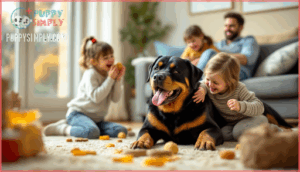 is a rottweiler a good family pet