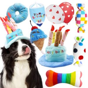 lilfrd Dog Birthday Toy Set, B0B56SK5LN