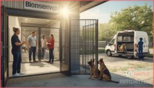 location, delivery, and visiting policies