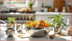 maintaining a balanced homemade diet