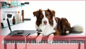 maintaining a healthy grooming routine