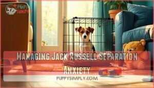 managing jack russell separation anxiety