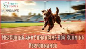 measuring and enhancing dog running performance