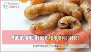 mucus and other abnormalities