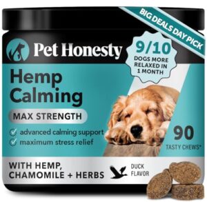 Natural Hemp Calming Chews for B08J4HNQZF