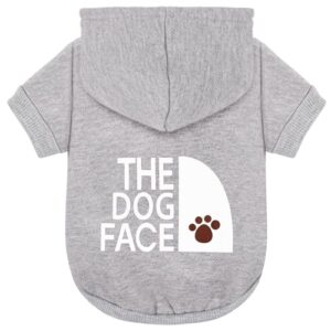 Paiaite Gray Chihuahua Dog Hoodie: B0DLT366F3
