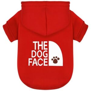 Paiaite Red Chihuahua Dog Hoodie: B0CKYC85TD