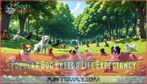 popular dog breeds life expectancy