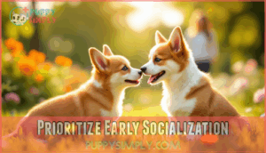 prioritize early socialization