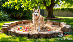 provide a digging area