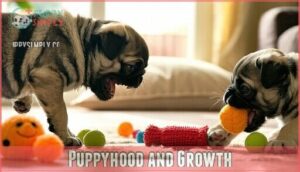 puppyhood and growth