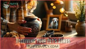receiving your pet’s ashes