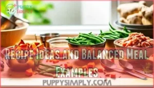 recipe ideas and balanced meal examples