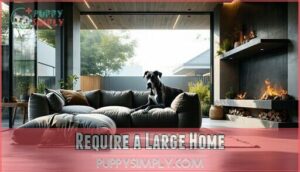 require a large home