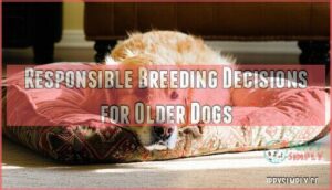responsible breeding decisions for older dogs