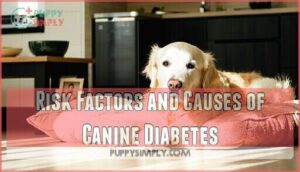 risk factors and causes of canine diabetes