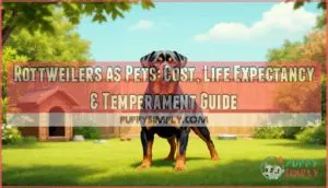 rottweilers as pets cost life expectancy and temperament rottweilers as pets cost life expectancy and temperament