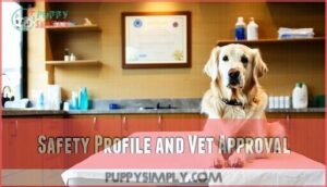 safety profile and vet approval