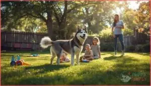 safety tips for kids and huskies