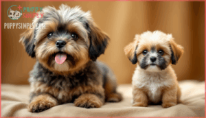 shih poo full grown vs. teacup size