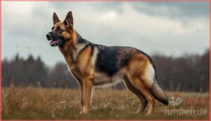 signs of abnormal shedding in german shepherds