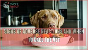 signs of adverse reactions and when to call the vet