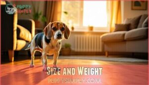 size and weight