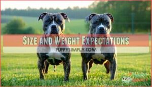 size and weight expectations