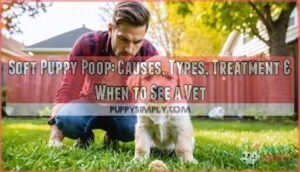 soft puppy poop