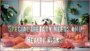 special dietary needs and health risks