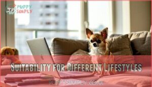 suitability for different lifestyles