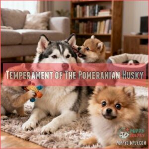 temperament of the pomeranian husky