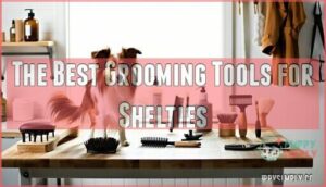 the best grooming tools for shelties