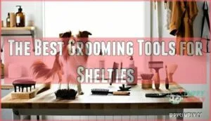 the best grooming tools for shelties