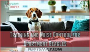 training and noise control for apartment beagles