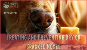 treating and preventing dry or cracked noses